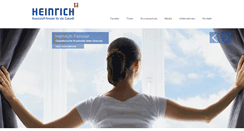 Desktop Screenshot of heinrich-fenster.de